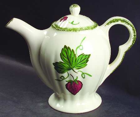 Wild Strawberry Teapot & Lid
