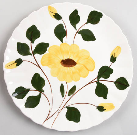 Yellow Nocturne 11" Chop Plate (Round Platter)