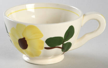 Yellow Nocturne Footed Cup