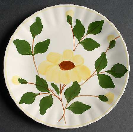 Yellow Nocturne Salad Plate