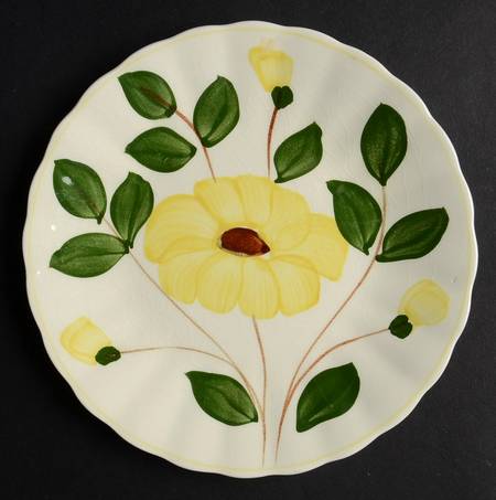 Yellow Nocturne Bread & Butter Plate