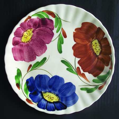 Zinnia Luncheon Plate