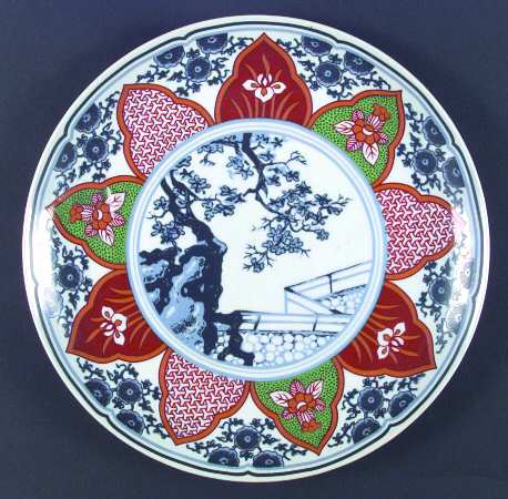 Ancestral Garden 12" Chop Plate (Round Platter)