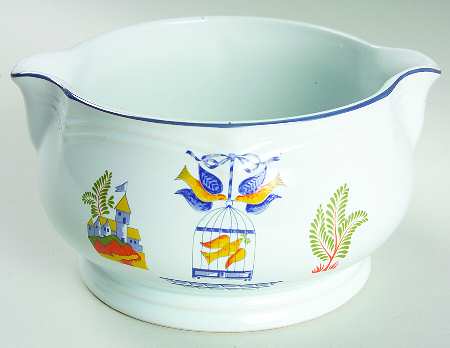 Bird Cage Round Gravy Boat