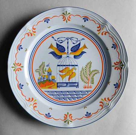 Bird Cage 12" Chop Plate (Round Platter)