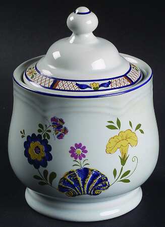 Bretonne Sugar Bowl & Lid