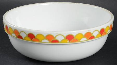 Carousel 8" Round Vegetable Bowl