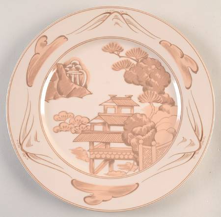 Chinese Village 12" Chop Plate (Round Platter)
