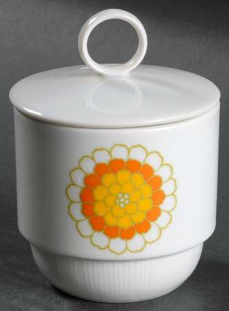 Florette Sugar Bowl & Lid