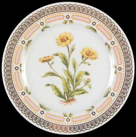 Floral Potpourri Salad Plate