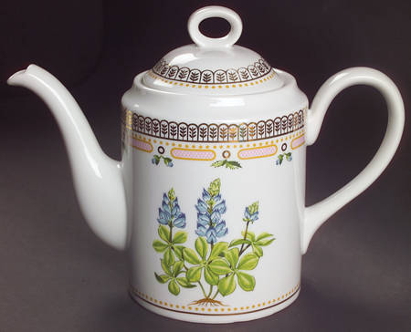 Floral Potpourri Coffee Pot & Lid