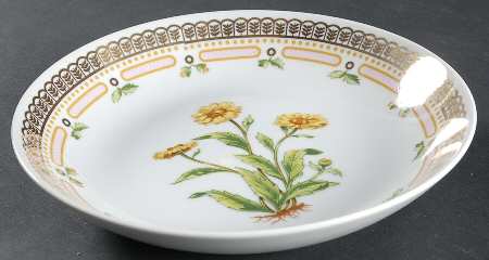 Floral Potpourri Coupe Soup Bowl