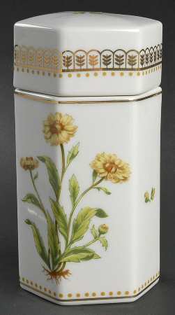 Floral Potpourri Small Covered Jar & Lid
