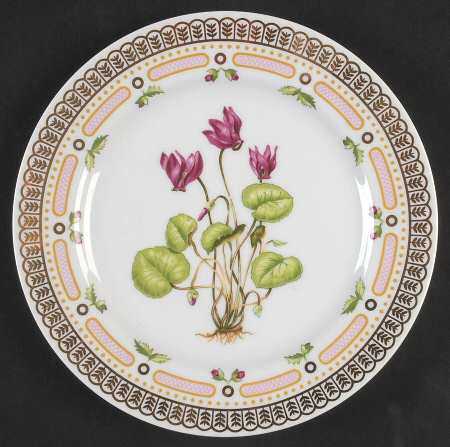 Floral Potpourri Salad Plate