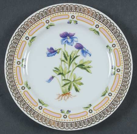 Floral Potpourri Salad Plate
