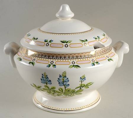 Floral Potpourri Tureen &  Lid