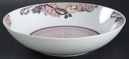 Floral Parisienne 9" Round Vegetable Bowl