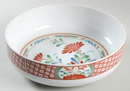 Flowers of Seto 9" Salad Serving Bowl