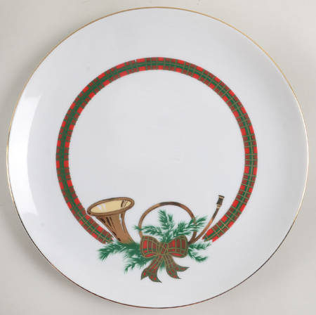 The Hunt Cake Plate