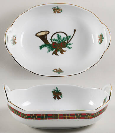 The Hunt 8" Oval Vegetable Bowl