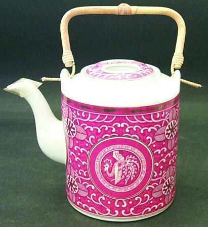Imperial Brocade Teapot & Lid
