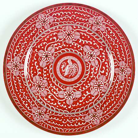 Imperial Brocade 12" Chop Plate (Round Platter)
