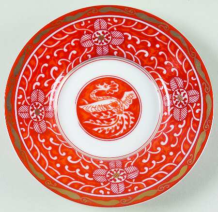 Imperial Brocade Saucer for Demitasse Cup