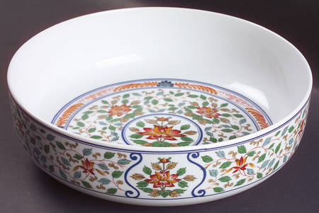 Imari Blossoms 9" Salad Serving Bowl