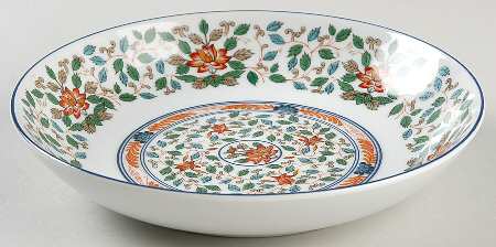 Imari Blossoms Coupe Soup Bowl