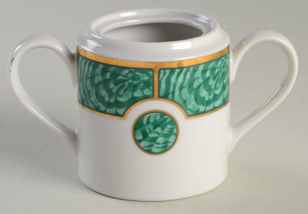 Imperial Malachite Sugar Bowl No Lid
