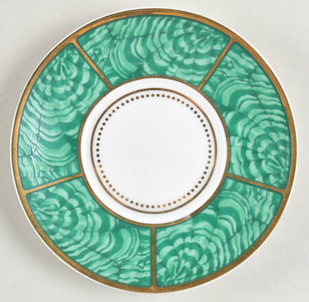 Imperial Malachite Saucer