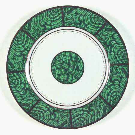 Imperial Malachite 12" Chop Plate (Round Platter)