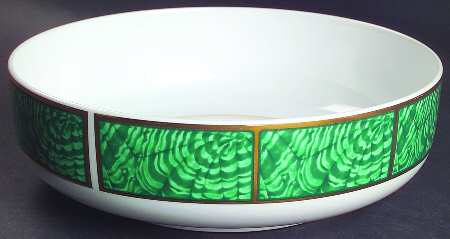 Imperial Malachite 9" Salad Serving Bowl
