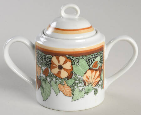 L'Art Nouveau Sugar Bowl & Lid