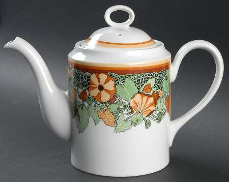 L'Art Nouveau Coffee Pot & Lid