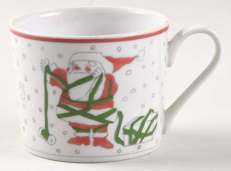 Night Before Christmas Flat Cup