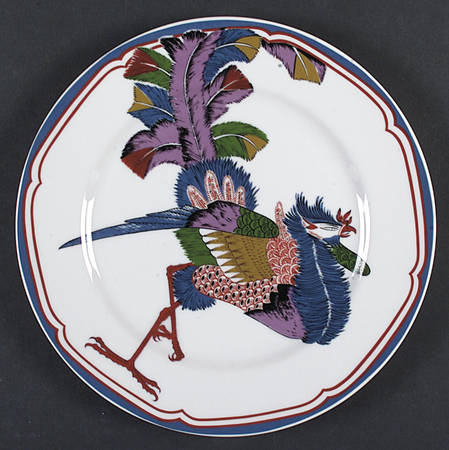 Oriental Peacock Salad Plate
