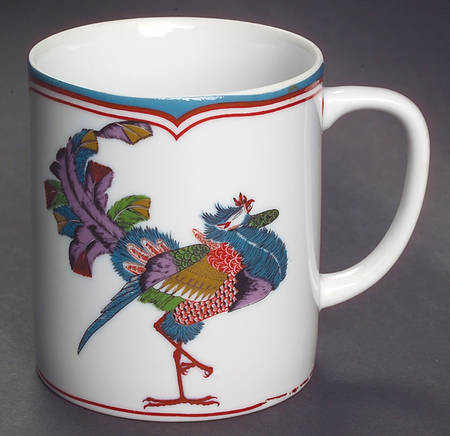 Oriental Peacock Mug