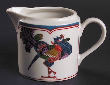 Oriental Peacock Creamer