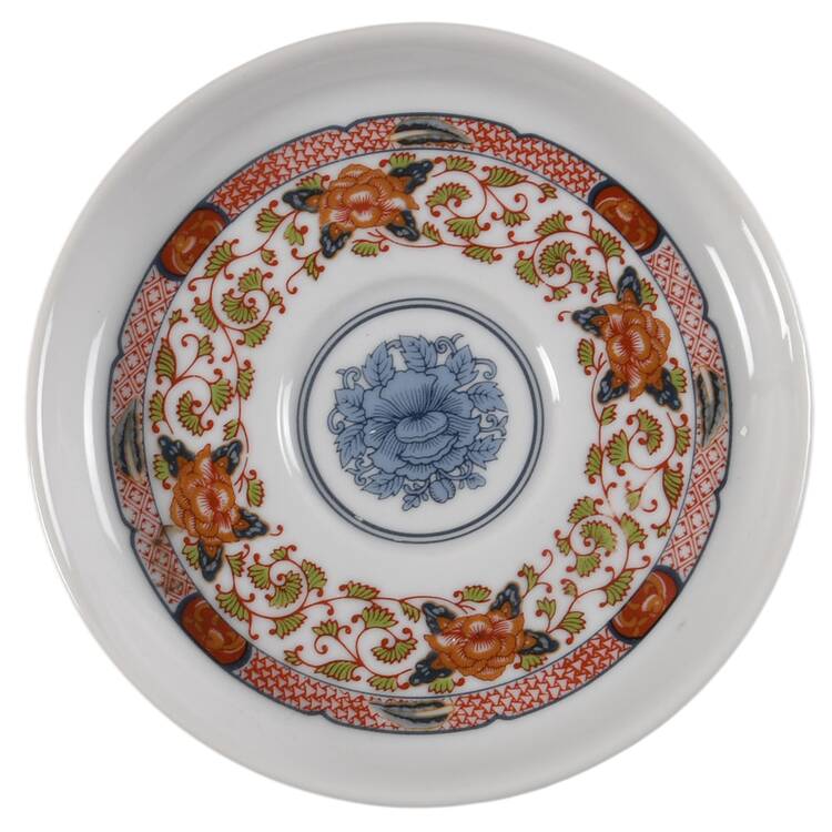 Peony Saucer for Demitasse Cup