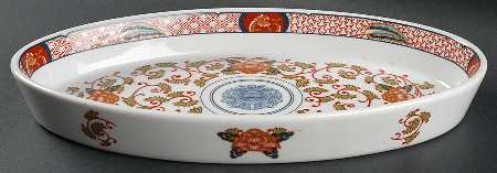 Peony 14" Oval Baker