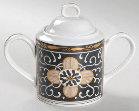 Royal Tapestry Sugar Bowl & Lid