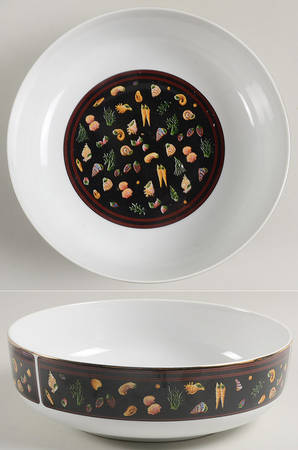 Secrets of The Sea 9" Salad Serving Bowl