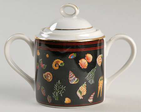 Secrets of The Sea Sugar Bowl & Lid
