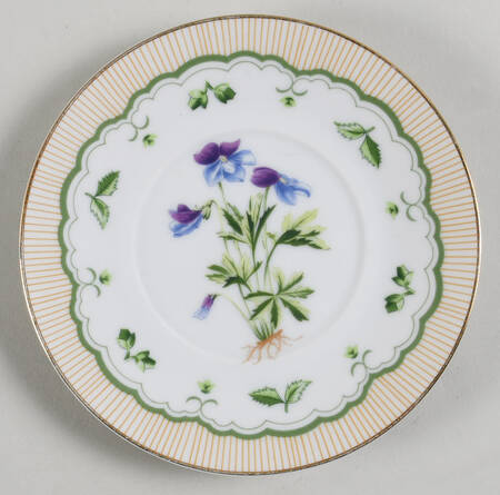 Victorian Gardens Saucer for Flat Cup