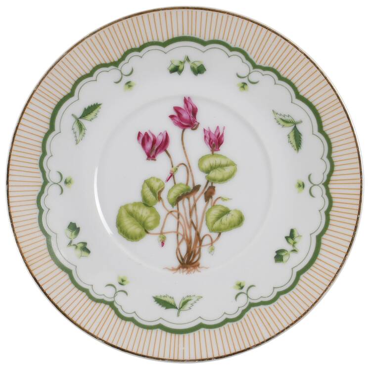 Victorian Gardens Saucer for Flat Cup