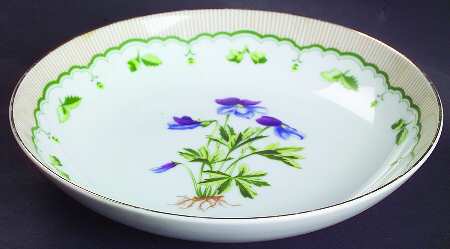 Victorian Gardens Coupe Soup Bowl