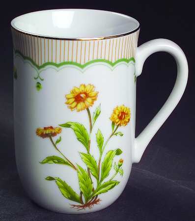 Victorian Gardens Mug by Georges Briard
