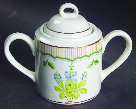 Victorian Gardens Sugar Bowl & Lid