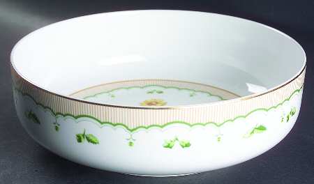 Victorian Gardens 9" Salad Serving Bowl